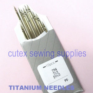 10pcs Double Twin Needles for Sewing Machine With Plastic Box