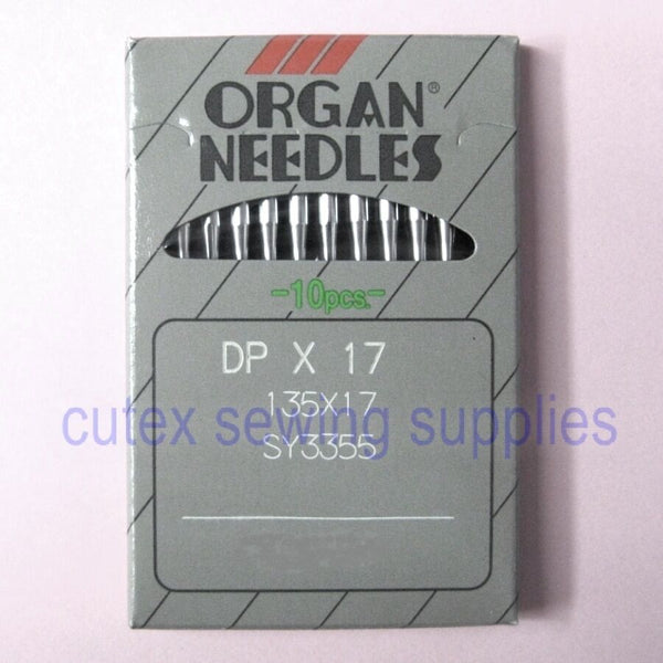 10 ORGAN 135X17 DPX17 Needles For Industrial Walking Foot Sewing Machi -  Cutex Sewing Supplies