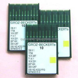 16x231 16x257 Dbx1 Sewing Machine Needles Singer Brother Consew Size 125/20  Made in Germany 