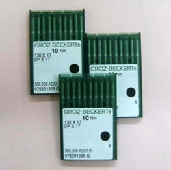 Organ Leather Machine Needles - DPX134D, 134, 135x8TRI, PFx134D
