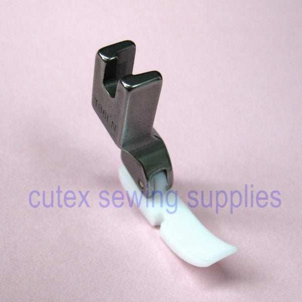 #T36N Narrow Zipper Foot with Plastic Bottom Suitable for Most of Industrial Sewing Machine